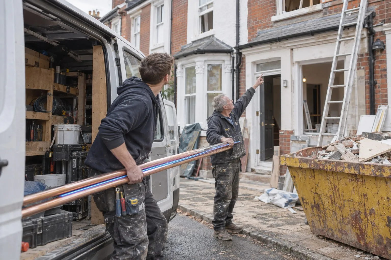 Subcontractor pay rates: plumbing leads as self-employed earnings hit a record, Construction Enquirer reports
