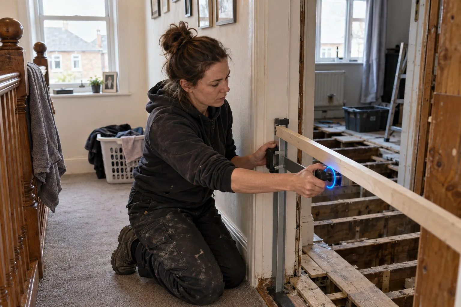 Work at height fine: £120,000 after floorboards came up while a carpenter replaced joists