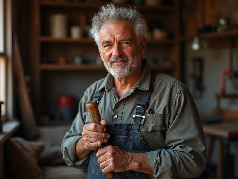 Aging UK plumber representing the skills crisis and retiring workforce